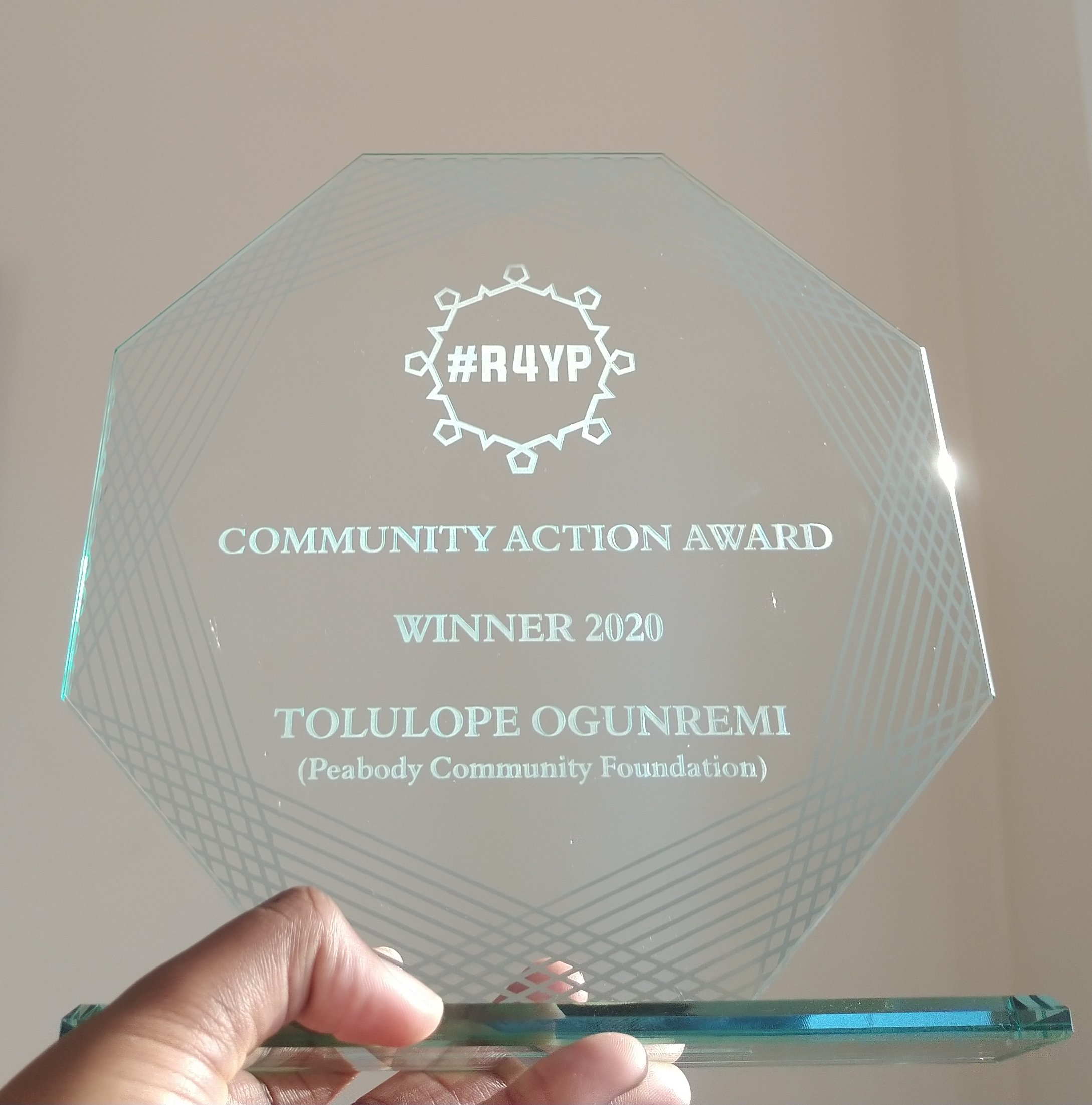 Room for Young People Community Action Award